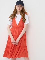 Платье женское 7221-30043 Ш43 апельсиновая корочка BE YOU