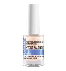 031187 LuxVisage. Укрепитель-кондиционер с микроблеском HYDRA BALANCE для увлажнения и сохранения эластичности ногтей
