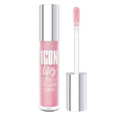 034331   LuxVisage. Блеск для губ с эффектом объёма Icon lips glossy volume, тон 508 Lilac Pink