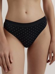 PRINT DOTS LBR 2544 Conte elegant Трусы black-cameo