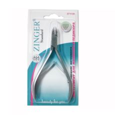 Zinger Кусачки маникюрные для кутикулы / Standard B002 FD LJ-2spr, двойная пружина, серебристый матовый