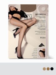 BE FREE 8 Vita Bassa SiSi Колготки Tropico (Коричневый);Nero (Черный);Ambra (Бежевый)