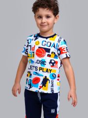 12512302 PLAYTODAY Фуфайка разноцветный