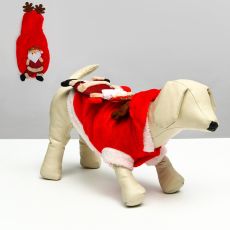 6980883 Куртка на кнопочках с меховой отделкой Santa, L (ДС 30, ОГ 42 см)