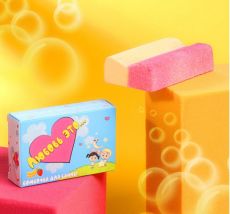 Бомбочка для ванн Love is, клубника-банан, 110 г 6989227