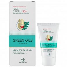 028315 Belkosmex Green Oils Крем д/лица 35+ экстрапитание разглаживание кожи 40г