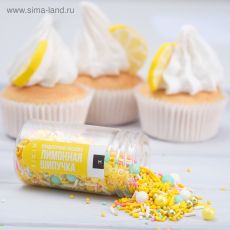 4620092 Посыпка кондитерская MIXIE «Лимонная шипучка», 50 г