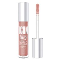 034330  LuxVisage. Блеск для губ с эффектом объема Icon lips glossy volume, тон 507 Desert Taupe