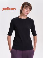 472293 PELICAN Футболка Черный