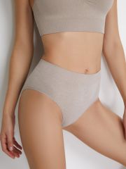 БOmD_S Melange 2232-01SS Slip Midi, PA Omsa Трусы Beige Melange (Бежевый)