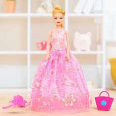 3036099 Кукла-модель «Яна» в платье с аксессуарами, МИКС