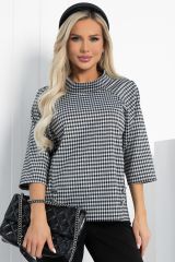 507821 LT Collection Джемпер чёрно-белый