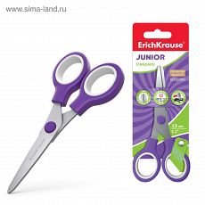 1241278 Ножницы детские 13 см, Standard Junior, с закруглёнными концами лезвий, МИКС