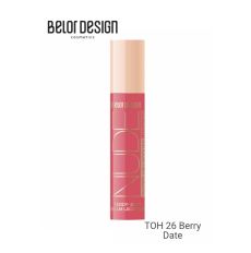 BelorDesign. Лаковый блеск для губ Nude Harmony Outfit Lip тон 26 Berry Date