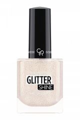 Лак-гель для ногтей GR Extreme Gel Shine Nail Lacquer Glitter - 201 Glitter Бежево-злотистый (201)