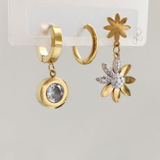 Серьги из стали (3 пары)