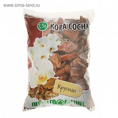 1446433 Добавка в почву Кора сосны, крупная, 1,5 л
