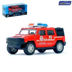 3232591 Машина металлическая «Пожарная служба», масштаб 1:43, инерция
