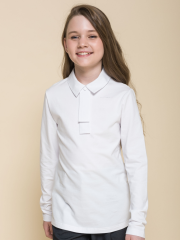 GFJP7161 Джемпер для девочек Белый(2) Pelican