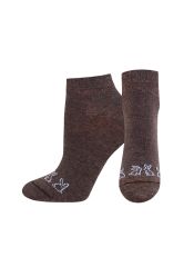 1147 CLASSIC (укороченные) БРЕСТСКИЕ Носки кора меланж