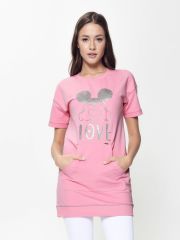 18С-728ТСП Conte elegant Туника camelia rose