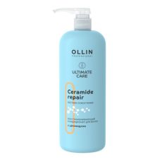 oln772338 ULTIMATE CARE Восстанавливающий кондиционер для волос с церамидами, 1000 мл. OLLIN Professional