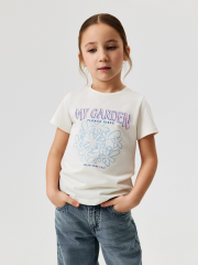 20220510172 Футболка детская для девочек Fagot молочный ACOOLA Kids