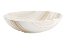 Тарелка суповая, 19х5 см, фарфор P, белая, мрамор, Royal Marble, 62768