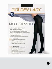 MICRO GLAM 100 Golden Lady Колготки Nero (Черный)