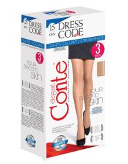 DRESS CODE 15 (3 штуки) Conte elegant Колготки Nero;Bronz;Beige