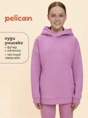 UFNK4323 Толстовка детская Розовый(37) Pelican