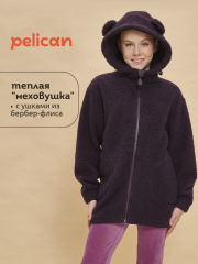 GFXK3362 Куртка для девочек Сливовый(59) Pelican