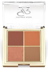 Тени для глаз палетка GR Quattro Eyeshadow Palette - 005 Quattro Red Brick (005)