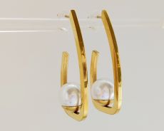 Серьги из стали