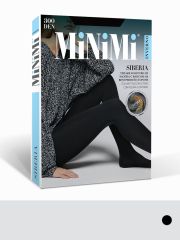 SIBERIA 300 (хлопок с флисом) Minimi Колготки Nero (Черный)