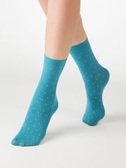 calz. MICRO POIS 70 носки (точка) Minimi Носки Acqua (Голубой)