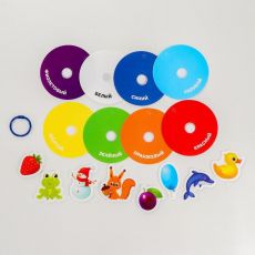 4679947 Игра на липучках «Весёлые липучки. Учим цвета»