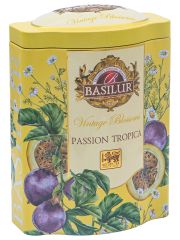 Чай зеленый Basilur Винтажные цветы «Тропическая страсть», 100 г (ж/б)