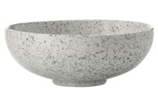 Салатник, 19х7 см, 1 л, фарфор P, светло-серый, в крапинку, Caviar Speckle, 56544