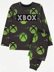 Xbox Charcoal Logo Long Sleeve Pyjamas