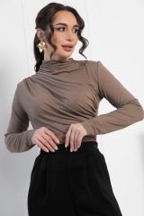 511426 LT Collection Лонгслив коричневый
