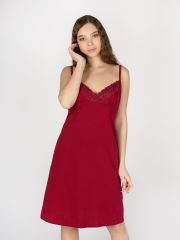 324758 Fleurtex Сорочка Бордовый