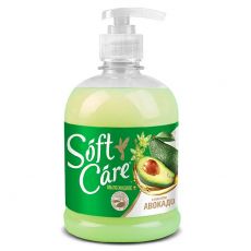 005721  Ромакс Soft Care. Мыло жидкое с маслом авокадо, 500 мл