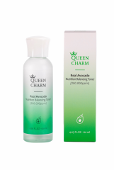 [QUEENCHARM] Тонер для лица МАСЛО АВОКАДО 20% питательный Real Avocado Nutrition Balancing Toner, 120 мл