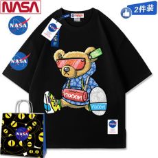 Футболка с медведем NASA, хлопок
