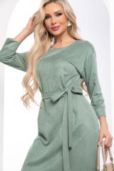 П8262 Платье LADY TAIGA Зеленая фисташка