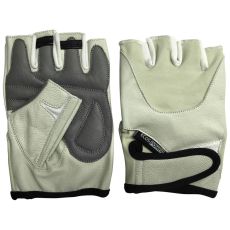 Перчатки для фитнеса 5102-BL, цвет: беж. размер: L