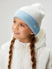20236400241 Шапка детская Ron голубой ACOOLA Kids