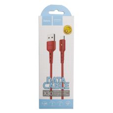 USB-Data-кабель hoco X30 Charging MicroUSB красный