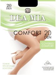 COMFORT 20 DEA MIA Колготки Графит;Natural;Черный;Bronz;Бронза;Mocca;Мокко;Shade